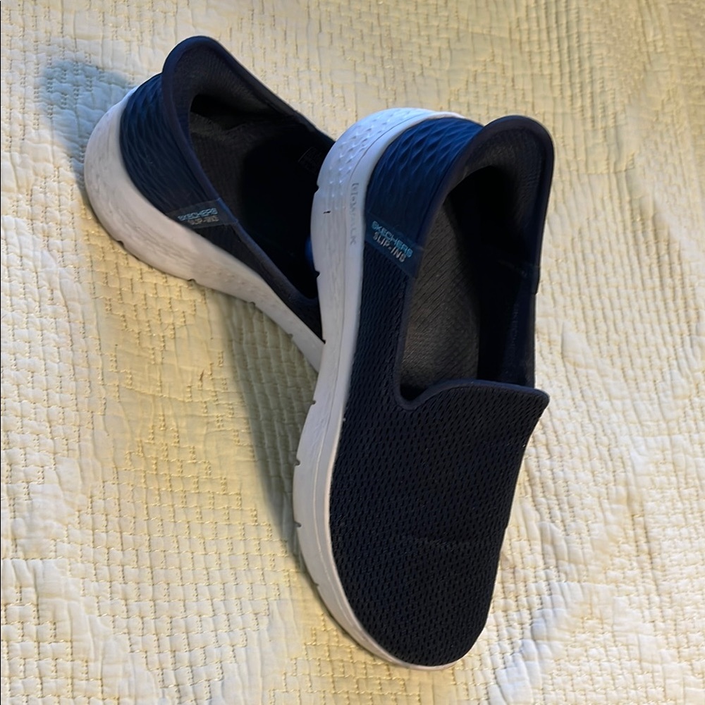 Skechers Dark Blue Slip-On Shoes